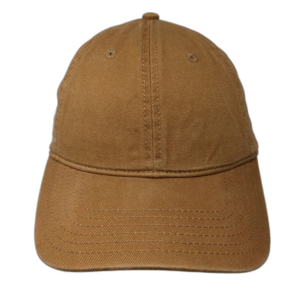 FURTALK Baseball Cap Brown M Cotton Slideback Hat Unstructured Blank Solid Plain